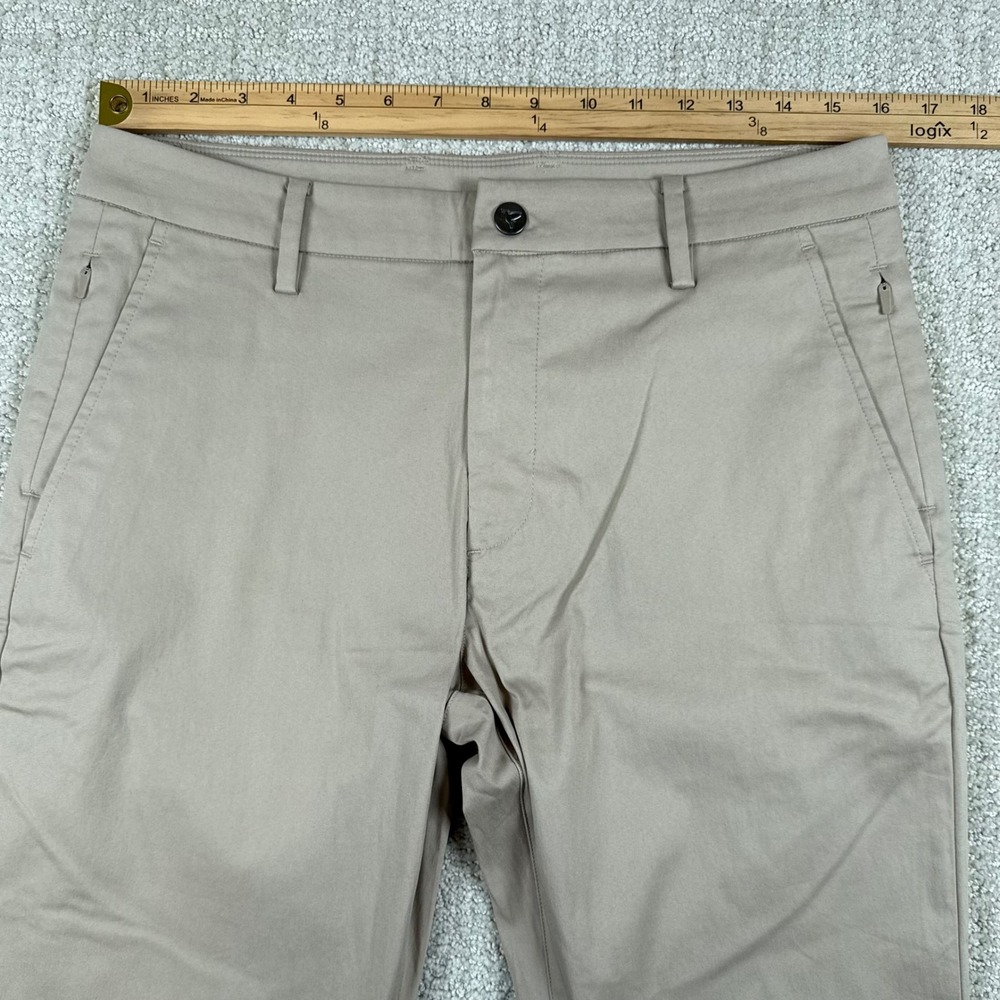 Birddogs Mens 32x32 Beige Stretch Performance Tapered Cotton Nylon Chino Pants - Picture 6 of 9